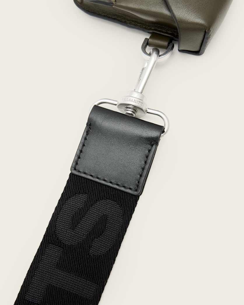 Zoe Adjustable Leather Crossbody Bag