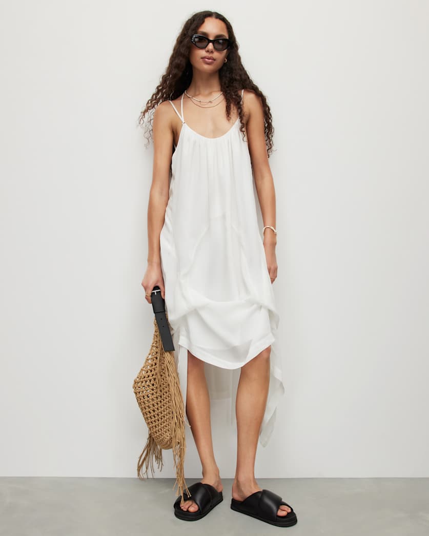 Areena Adjustable Racer Back Maxi Dress