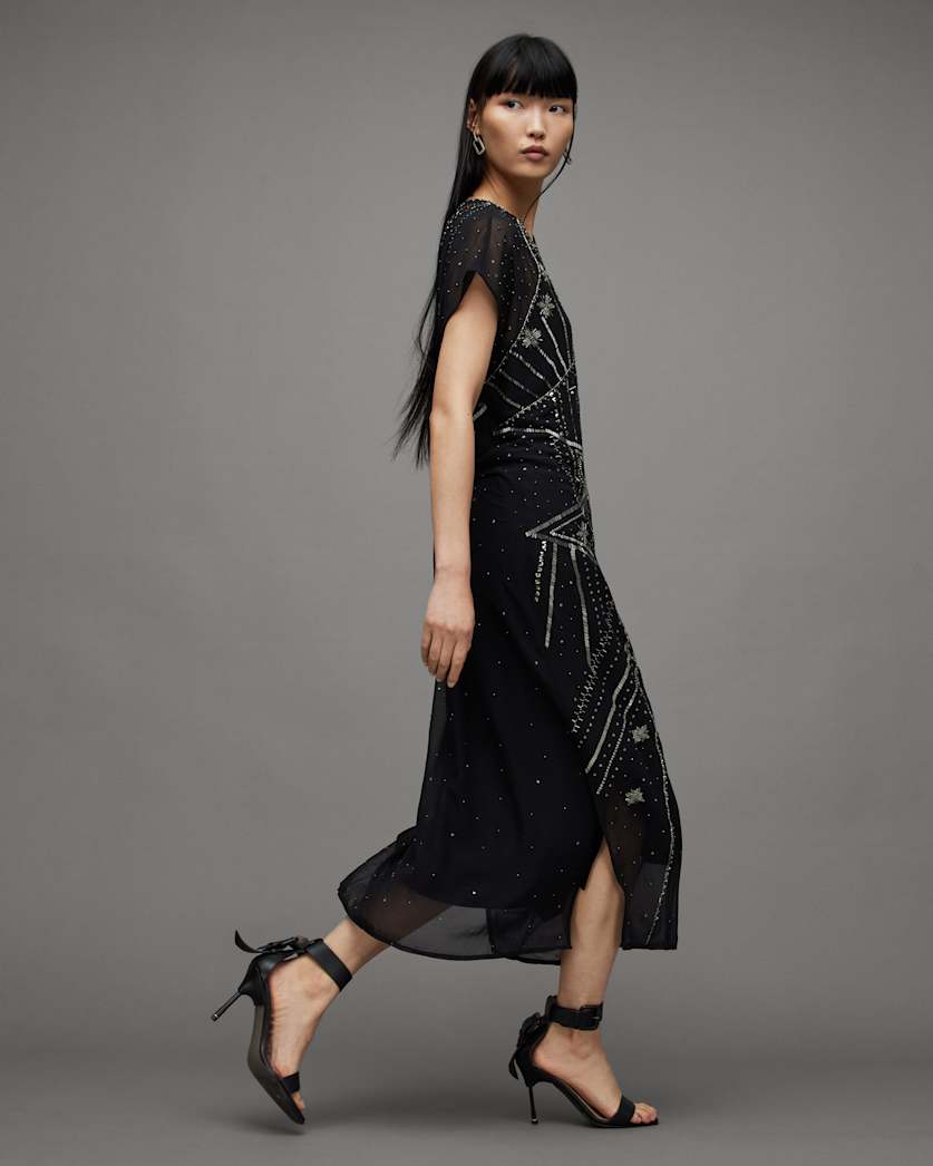 Etta Embellished Maxi Dress
