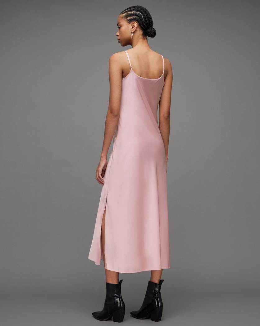 Hadley Cowl Neck Midi Slip Dress