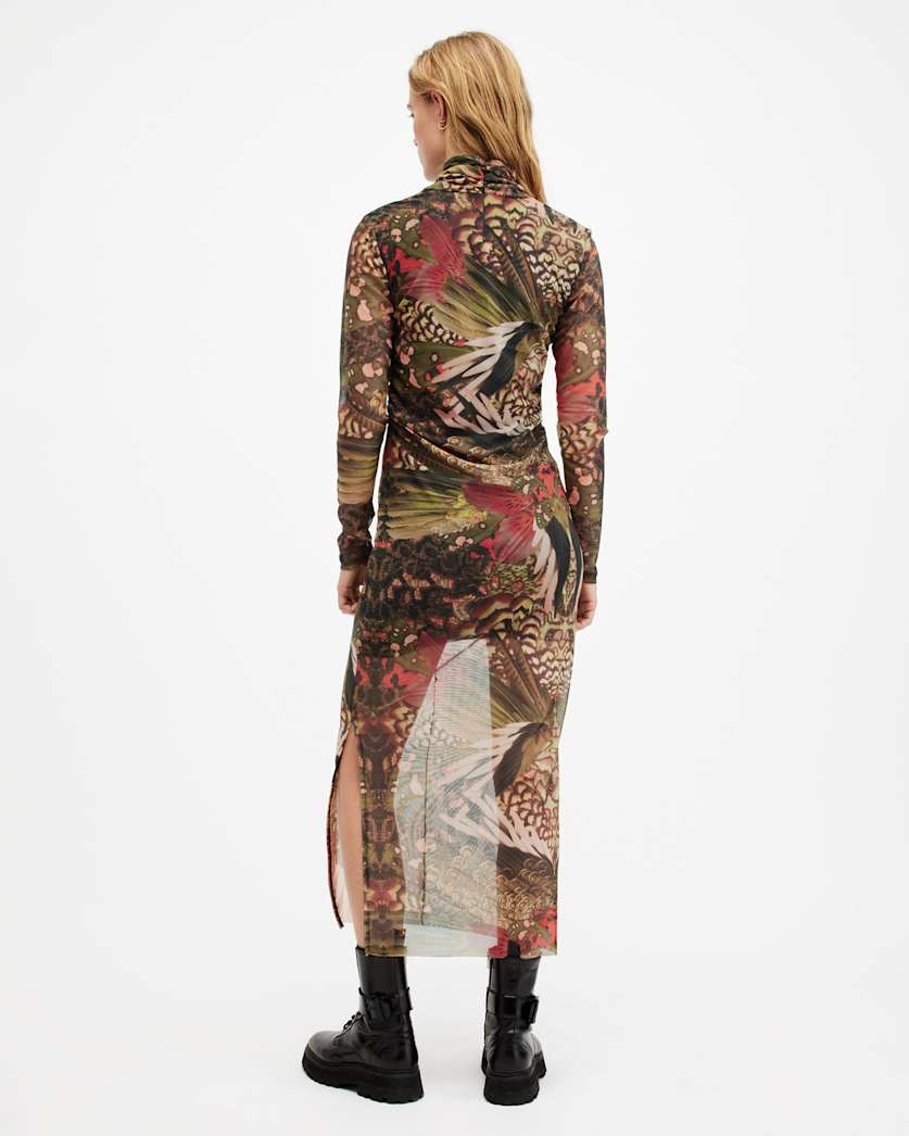 Tia Mesh Gene Dress