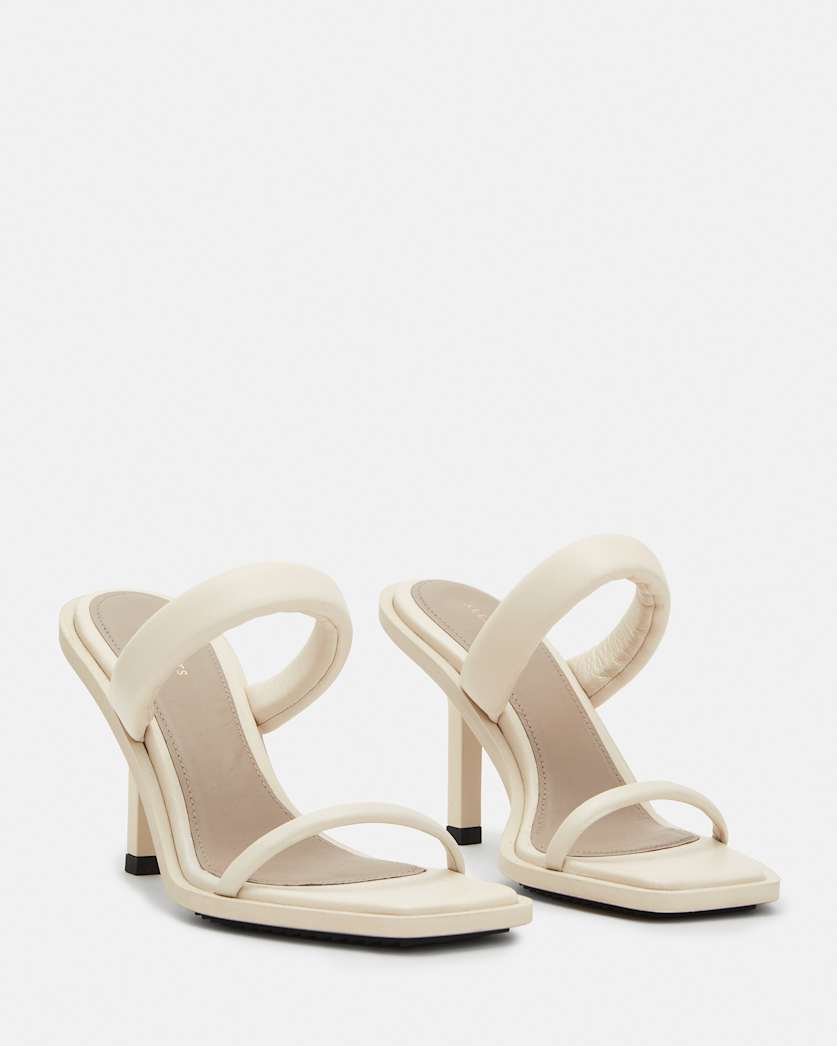 Ava Leather Heeled Sandals