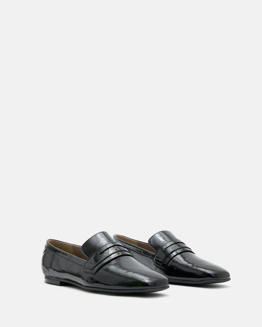 Sasha Patent Leather Loafers