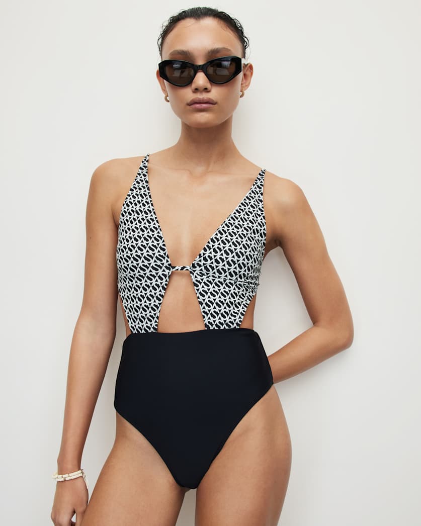 Petra Monogram Swimsuit