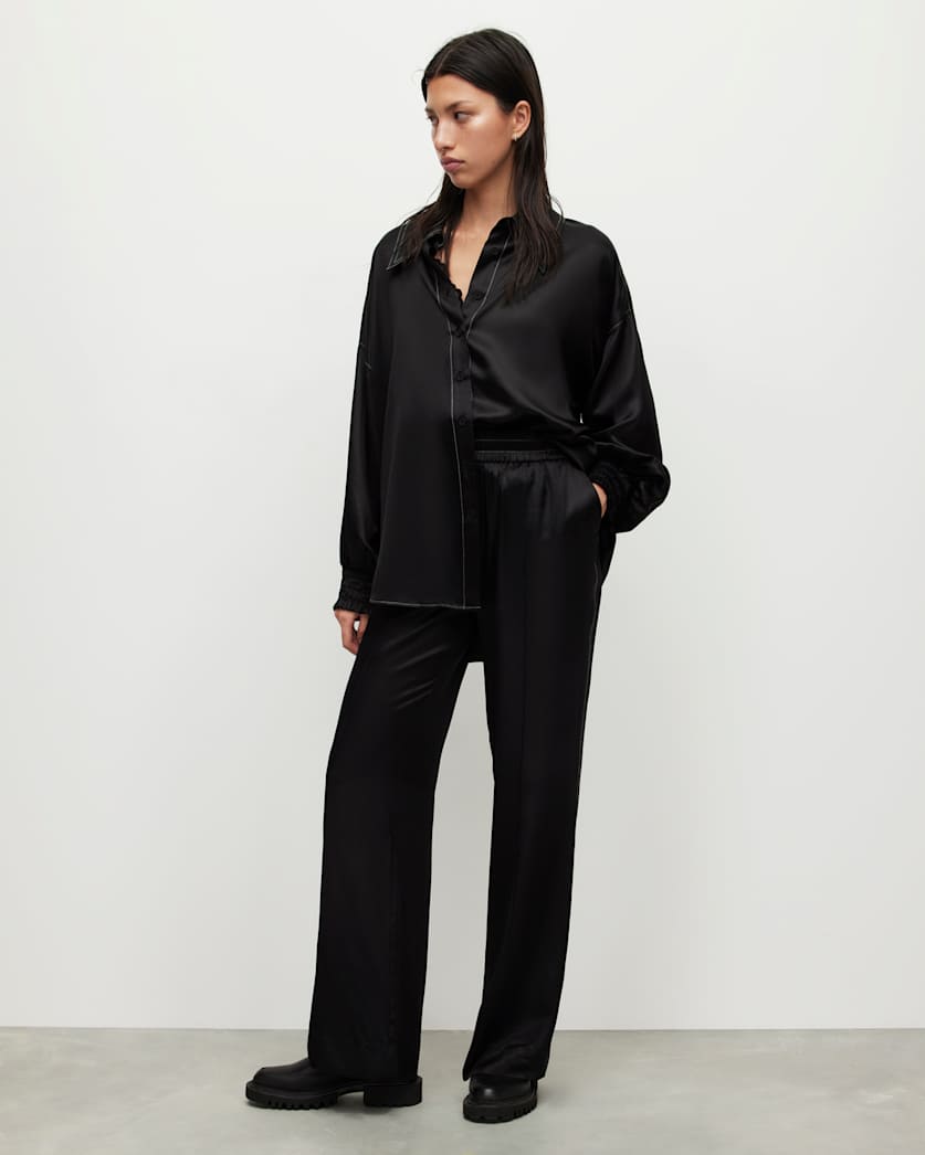 Charli Silk Blend Trousers
