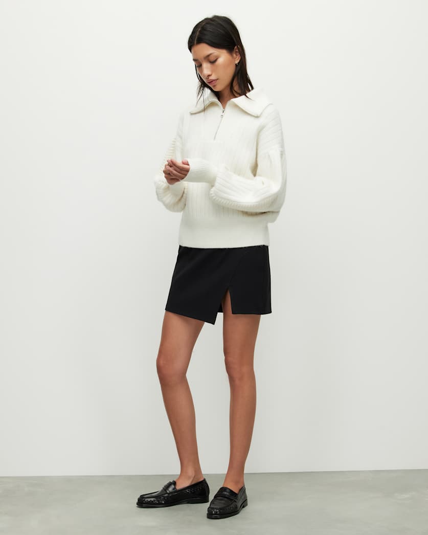 Mea Split Hem Mini Skirt