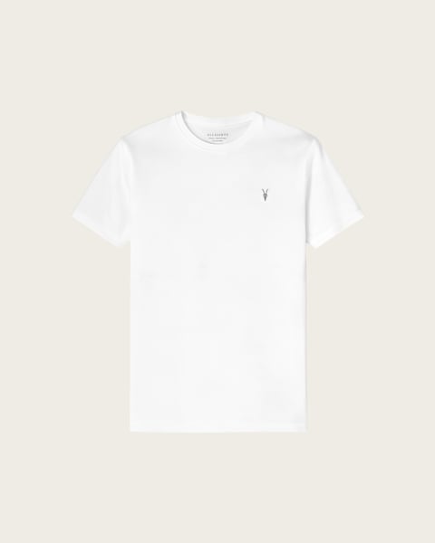 Brace Brushed Cotton Crew Neck T-Shirt