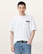Redact Oversized Embroidered Logo T-Shirt