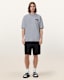 Redact Oversized Embroidered Logo T-Shirt