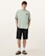 Redact Oversized Embroidered Logo T-Shirt