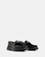 Gibbs Leather Chain Loafers Shoes