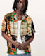 Patche Printed Relaxed Fit Shirt
