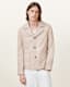 Luca Leather Blazer
