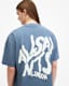 Orlando Logo Print Oversized T-Shirt