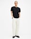 Figure Crew Neck Raw Edge T-Shirt