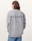 Underground Relaxed Fit Crew Neck Sweatshirt