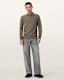 Statten Long Sleeve Ramskull Polo Jumper