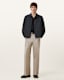 Trey Black Ramskull Pointed Collar Jacket