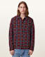 Austin Checked Brushed Cardigan