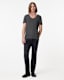 Tonic Scoop Neck Slim Ramskull T-Shirt