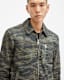Eddy Camouflage Suede Jacket