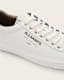 Underground Leather Low Top Trainers