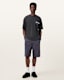 Wavy Oversized Crew Neck T-Shirt