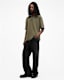 Bones Textured Logo Oversized T-Shirt