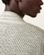 Mode Merino Wool Ramskull Open Cardigan