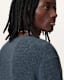 Aspen Waffle Texture Crew Neck Ramskull Jumper