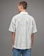 Ave Oversized Striped Polo Shirt