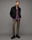 Buzz Teddy Textured Bomber Jacket