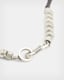 Brooks Sterling Silver Bead Necklace