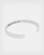 Laser Sterling Silver Cuff Bracelet