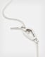 Shield Sterling Silver Charm Necklace