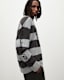 Racer Oversized Striped Polo Jumper