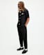 Dice Tallis Slim Fit Cropped Trousers