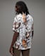 Kali Kimono Print Relaxed Fit Shirt