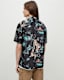 Tagise Tiger Print Short Sleeve Shirt