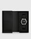 Untitled III Stainless Steel Leather Watch