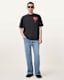 Sown Printed Oversized Crew Neck T-Shirt