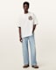 Incessant Leopard Logo Oversized T-Shirt