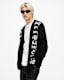 Scripture Gothic Jacquard Logo Cardigan
