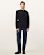 Mode Merino Long Sleeve Ramskull Polo Shirt