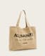 Underground Acid Wash Logo Tote Bag