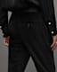 Lyra Satin Trim Velvet Slim Fit Trousers