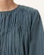 Melani Round Neck Gathered Top