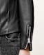 Rayna Leather Biker Jacket