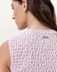 Ode Smocked Sleeveless Tank Top