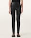 Cora High-Rise Faux Leggings